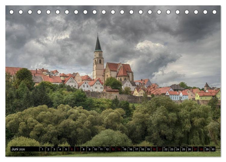 Produktbild: Quer durch die Oberpfalz (Tischkalender 2026 DIN A5 quer), CALVENDO Monatskalender
