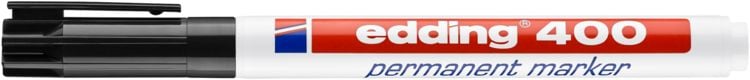 Produktbild: Edding 400 Permanentmarker, schwarz