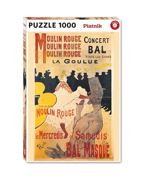 Produktbild: Toulouse-Lautrec - La Goulue, Moulin Rouge - 1000 Teile Puzz