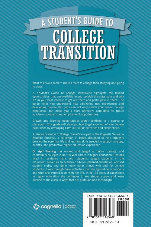 Produktbild: A Student's Guide to College Transition
