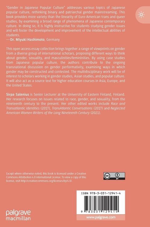 Produktbild: Gender in Japanese Popular Culture
