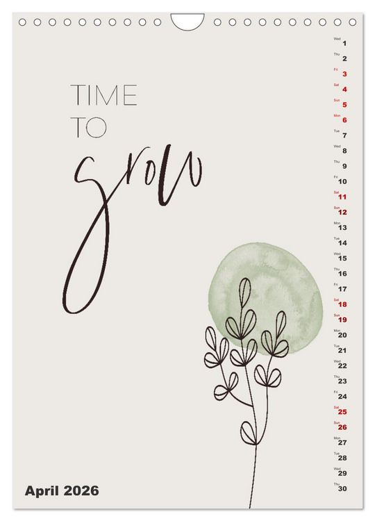 Produktbild: Love your planet (Wall Calendar 2026 DIN A4 portrait), CALVENDO 12 Month Wall Calendar