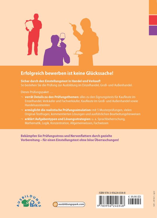 Produktbild: Der Einstellungstest / Eignungstest zur Ausbildung im Handel und Verkauf