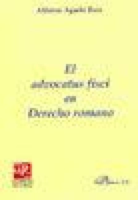 Produktbild: El advocatus fisci en derecho romano