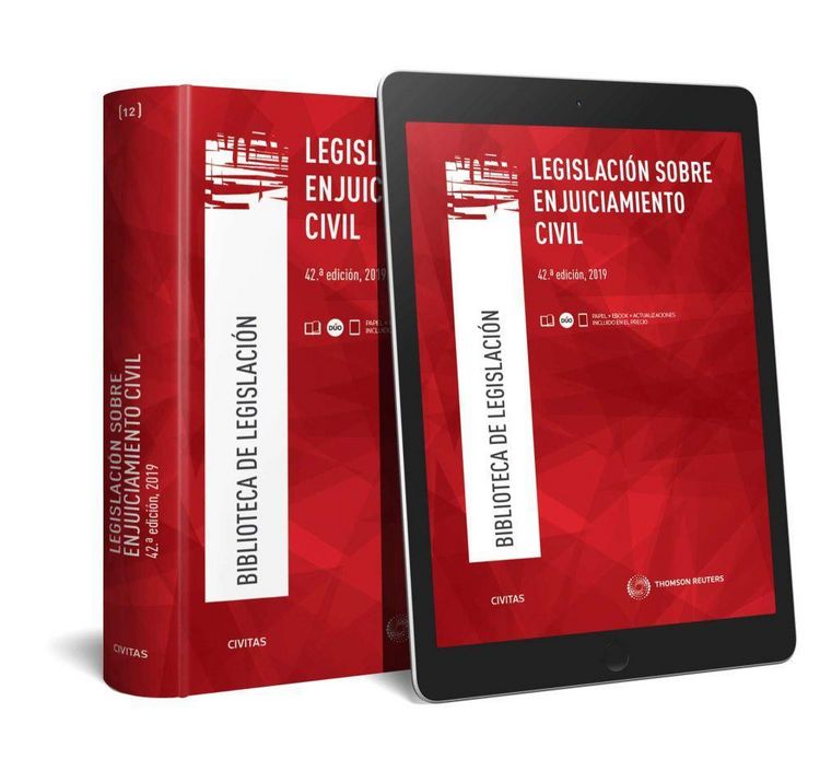Produktbild: Legislaci&oacute;n sobre enjuiciamiento civil