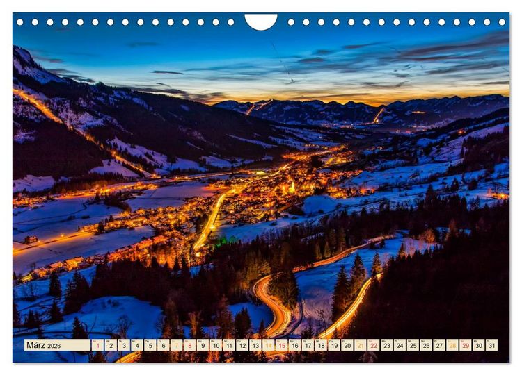 Produktbild: Deutsche Alpen, eine Reise von Lindau am Bodensee bis Berchtesgaden (Wandkalender 2026 DIN A4 quer), CALVENDO Monatskalender