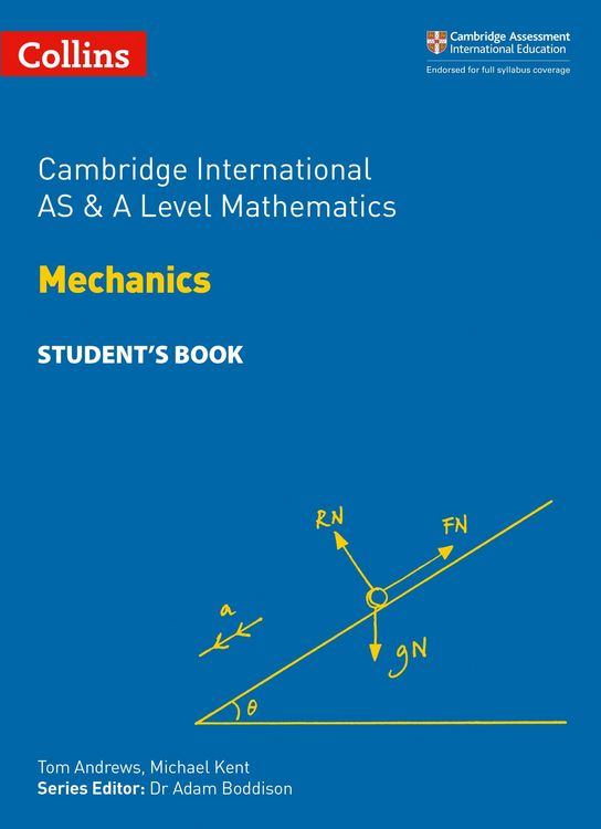Produktbild: Cambridge International AS & A Level Mathematics Mechanics Student's Book