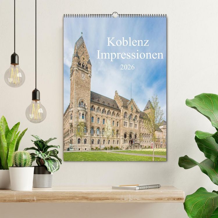 Produktbild: Koblenz Impressionen (Wandkalender 2026 DIN A2 hoch), CALVENDO Monatskalender