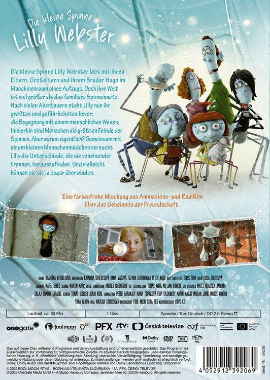 Produktbild: Die kleine Spinne Lilly Webster