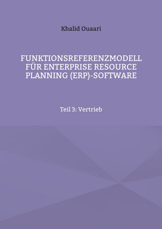 Produktbild: Funktionsreferenzmodell f&uuml;r Enterprise Resource Planning (ERP)-Software