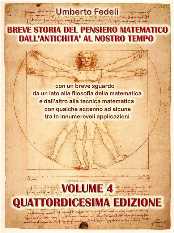 Produktbild: Breve storia del pensiero matematico dall'antichit&agrave; al nostro tempo
