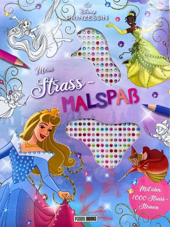 Produktbild: Disney Prinzessin: Mein Strass-Malbuch