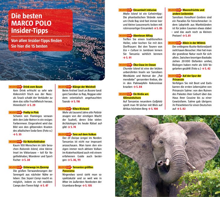 Produktbild: MARCO POLO Reisef&uuml;hrer Tansania, Sansibar