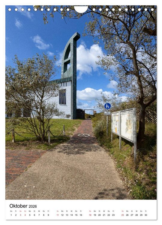 Produktbild: Dein Langeoog - Der besondere Blick (Wandkalender 2026 DIN A4 hoch), CALVENDO Monatskalender