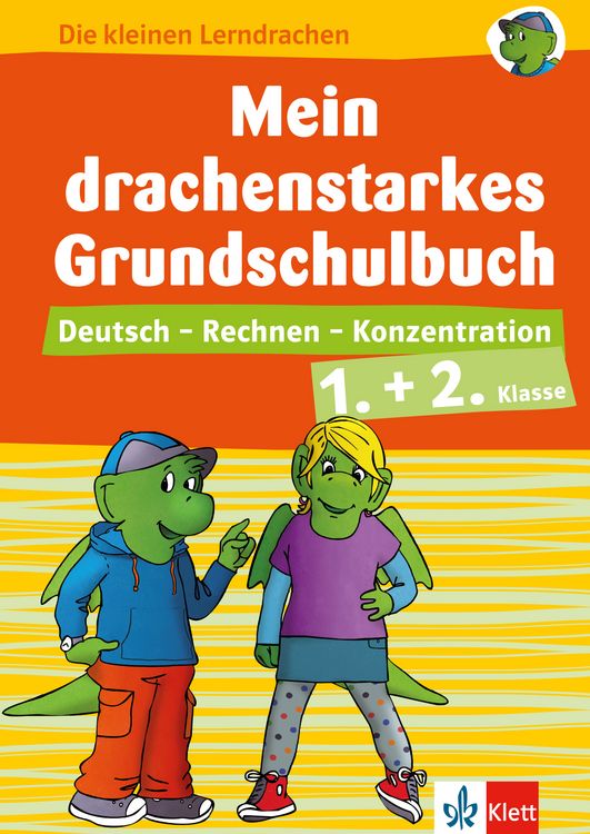 Produktbild: Klett Mein drachenstarkes Grundschulbuch 1.+ 2. Klasse