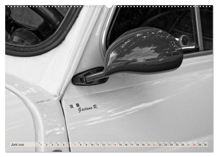 Produktbild: il Cinquecento - Details im Fokus - im Look eines legend&auml;ren Analogfilms (Wandkalender 2026 DIN A2 quer), CALVENDO Monatskalender