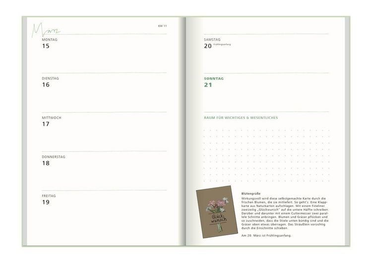 Produktbild: vergissmeinnicht 2027 - Taschenkalender