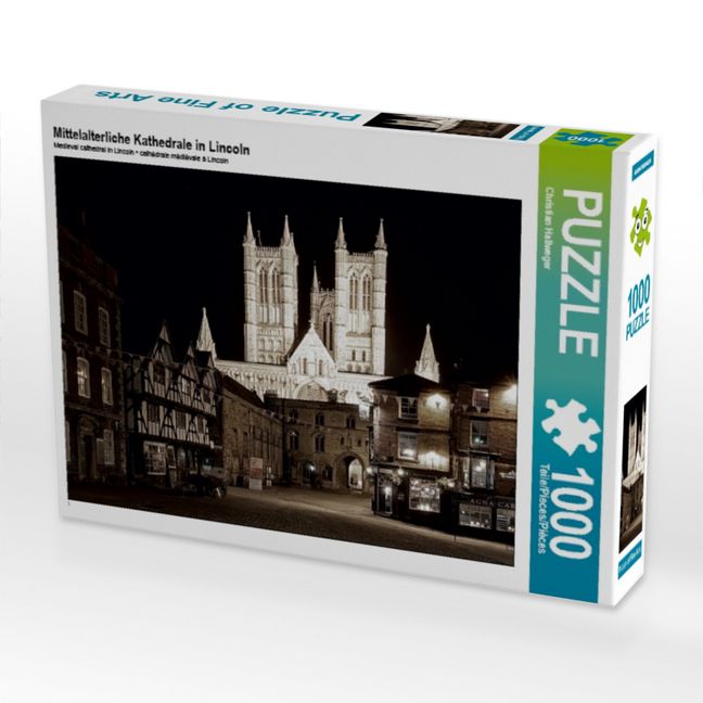 Produktbild: Mittelalterliche Kathedrale in Lincoln (Puzzle)