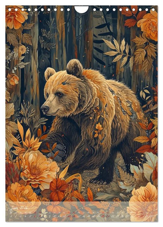 Produktbild: Teddyliebe B&auml;ren wie ich sie mag (Wandkalender 2026 DIN A4 hoch), CALVENDO Monatskalender