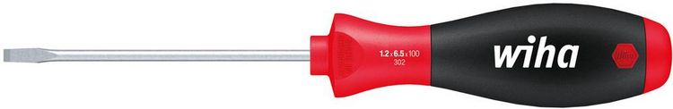 Produktbild: Wiha Werkstatt Schlitz-Schraubendreher Klingenbreite: 6.5 mm Klingenl&auml;nge: 150 mm DIN ISO 2380