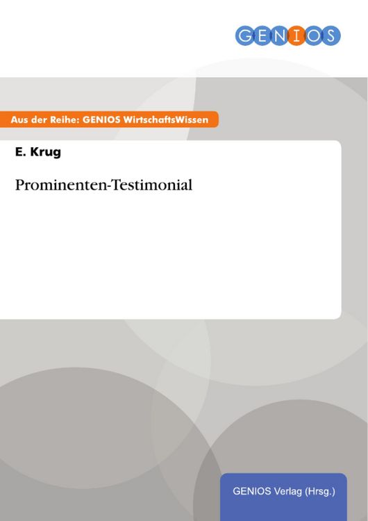 Produktbild: Prominenten-Testimonial