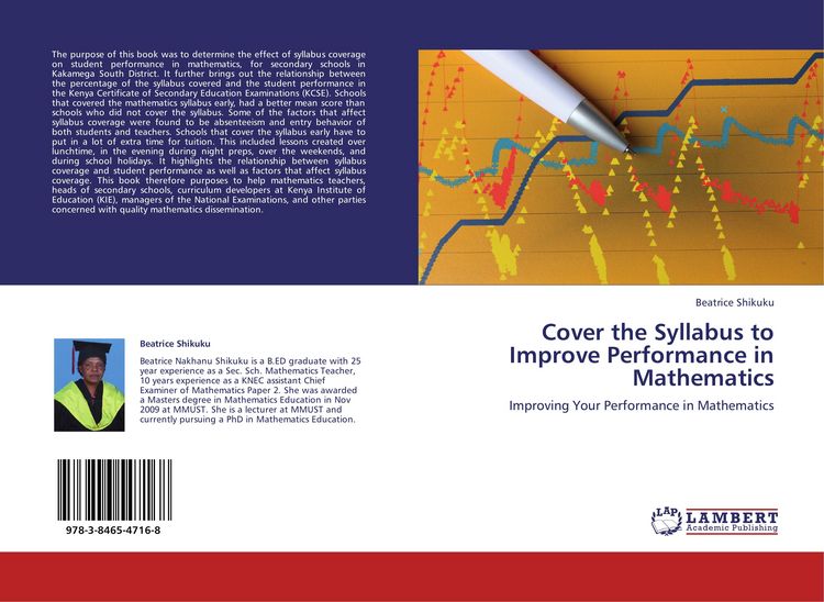 Produktbild: Cover the Syllabus to Improve Performance in Mathematics