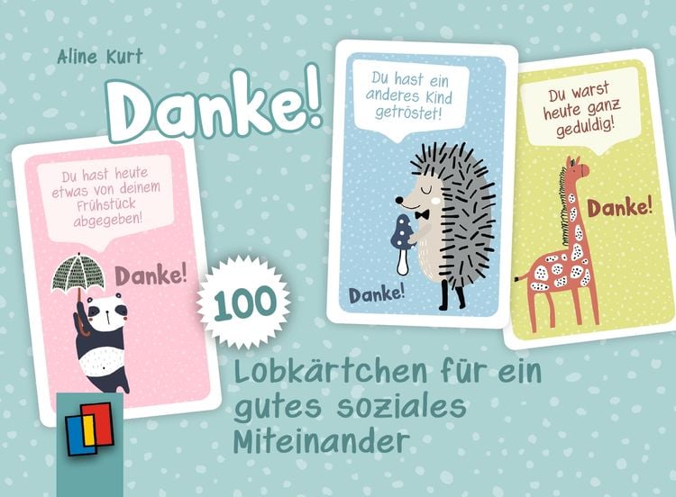 Produktbild: DANKE! 100 Lobkärtchen für ein gutes soziales Miteinander
