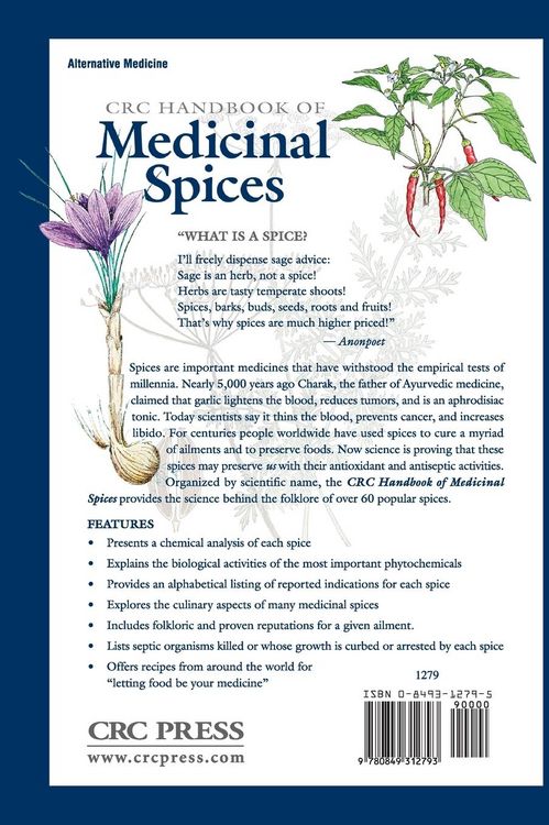 Produktbild: CRC Handbook of Medicinal Spices