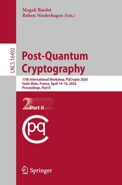 Produktbild: Post-Quantum Cryptography