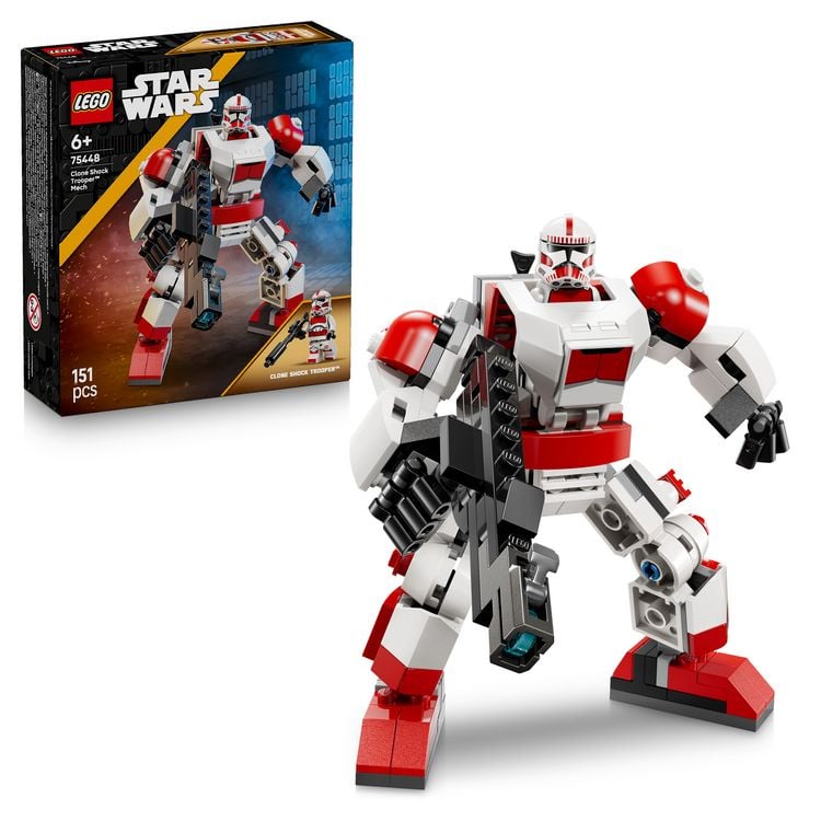 Produktbild: LEGO Star Wars 75448 Klon-Schocktruppen Mech, Spielzeug f&uuml;r Kinder ab 6