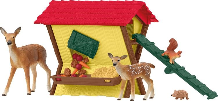 Produktbild: schleich&reg; Farm World F&uuml;tterung der Waldtiere
