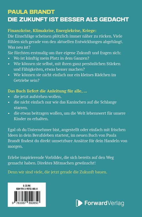 Produktbild: Die Zukunft ist besser als gedacht