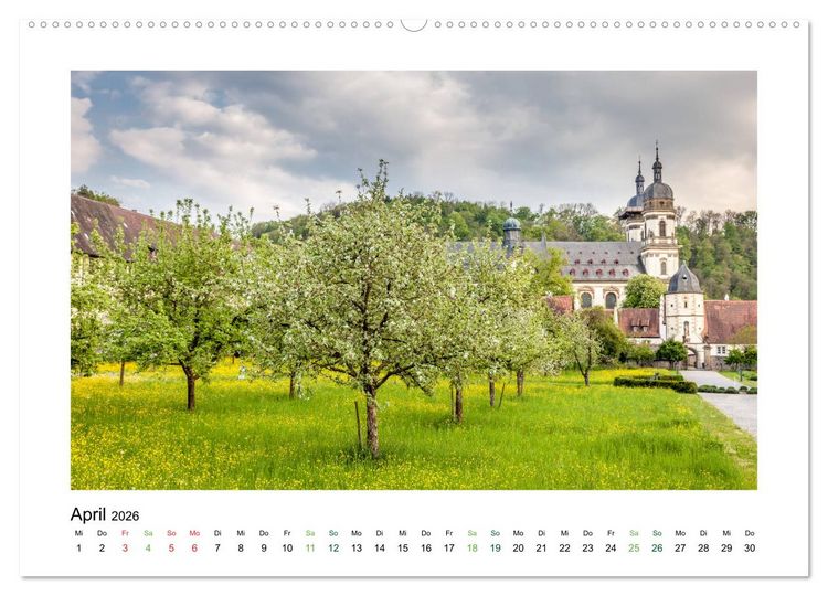 Produktbild: Stille Oasen (hochwertiger Premium Wandkalender 2026 DIN A2 quer), Kunstdruck in Hochglanz