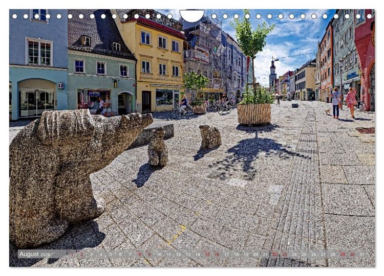 Produktbild: Freising - 1300 Jahre Korbinian (Wandkalender 2026 DIN A4 quer), CALVENDO Monatskalender