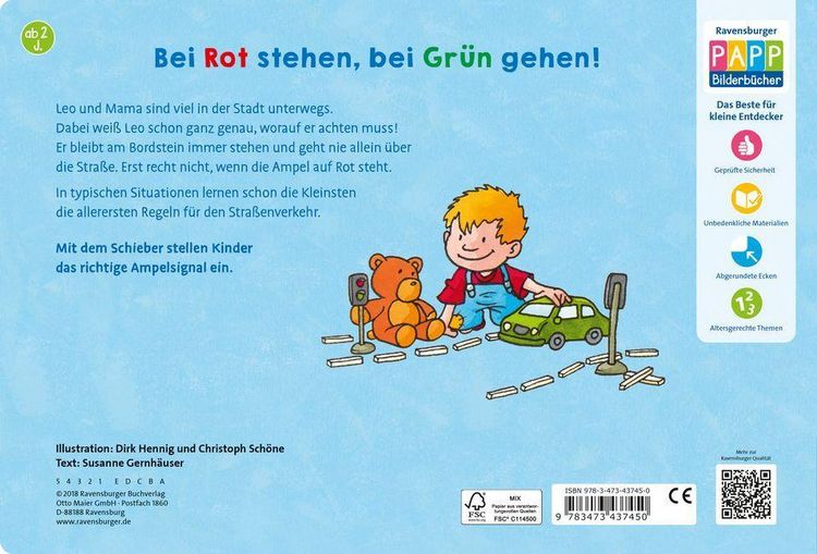 Produktbild: Gernh&auml;user, S: Mein erstes Ampelbuch