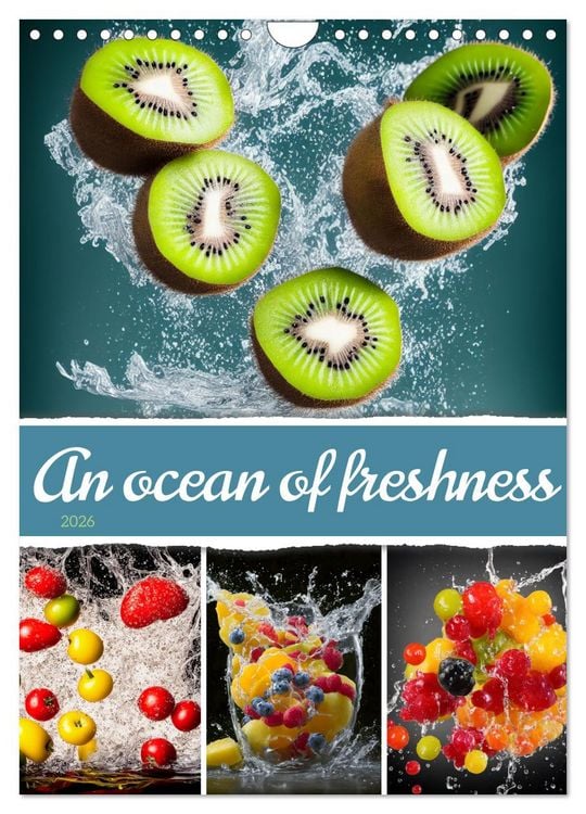 Produktbild: An ocean of freshness (Wall Calendar 2026 DIN A4 portrait), CALVENDO 12 Month Wall Calendar