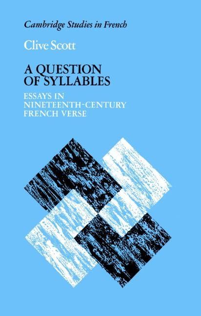 Produktbild: A Question of Syllables