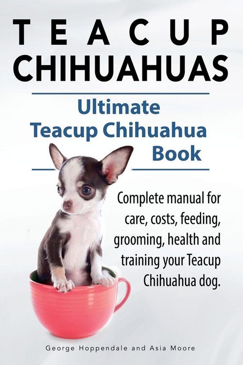 Produktbild: Teacup Chihuahuas. Teacup Chihuahua complete manual for care, costs, feeding, grooming, health and training. Ultimate Teacup Chihuahua Book.