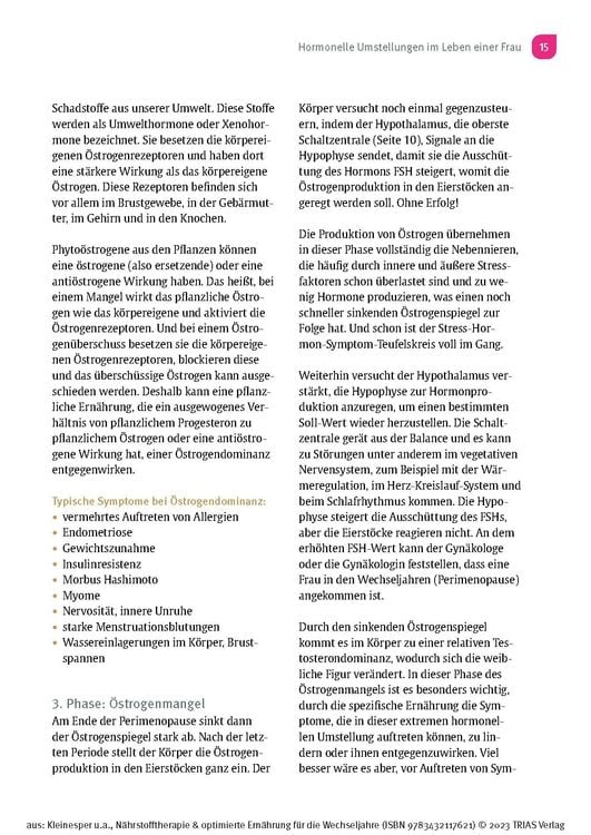 Nährstofftherapie & optimierte Ernährung für die Wechseljahre