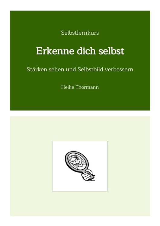 Produktbild: Selbstlernkurs: Erkenne dich selbst
