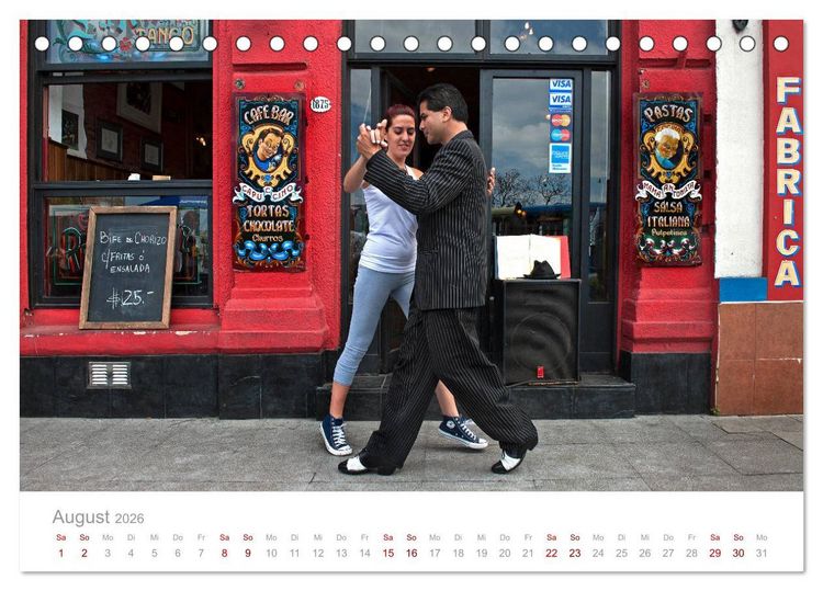 Produktbild: Geliebtes Buenos Aires (Tischkalender 2026 DIN A5 quer), CALVENDO Monatskalender
