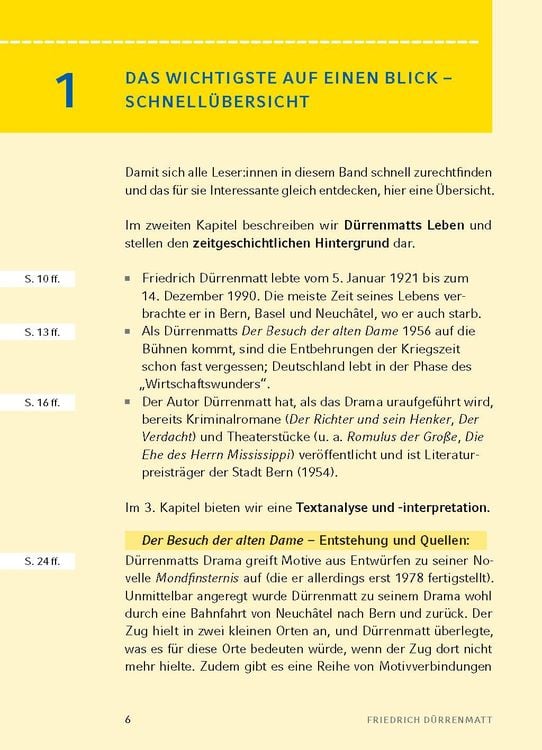 Produktbild: Der Besuch der alten Dame - Textanalyse und Interpretation