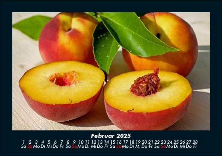 Produktbild: Obstkalender 2025 Fotokalender DIN A5