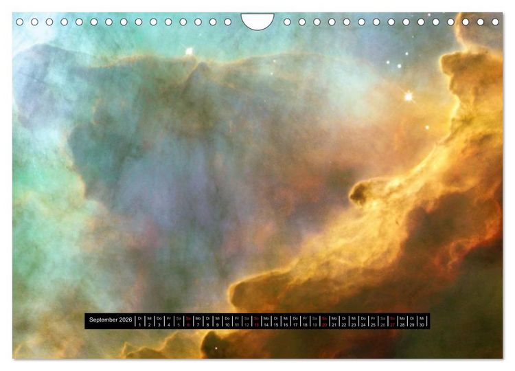 Produktbild: Planetarischer Nebel (Wandkalender 2026 DIN A4 quer), CALVENDO Monatskalender