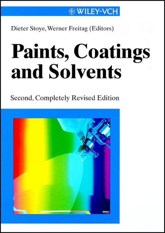 Produktbild: Paints, Coatings and Solvents