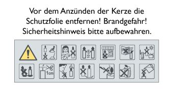 Produktbild: Stumpenkerze - Ein Licht f&uuml;r dich