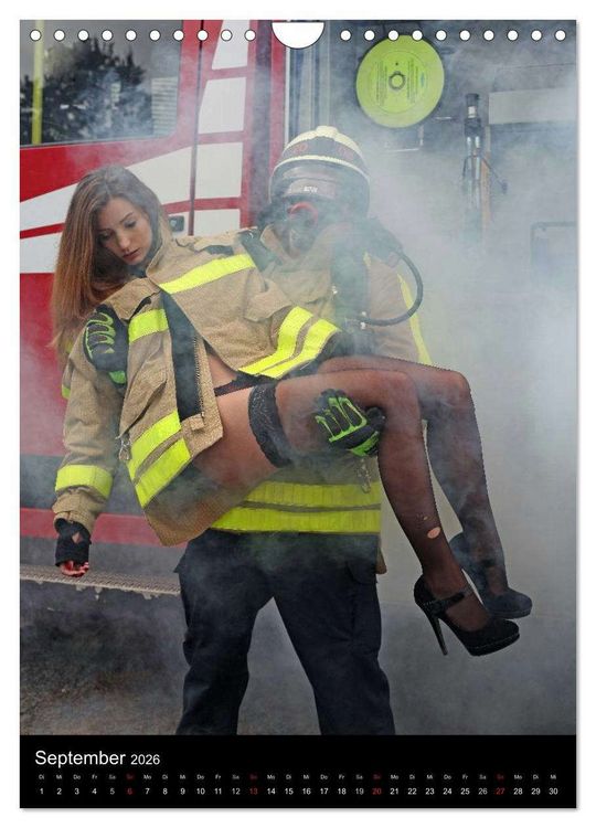 Produktbild: Feuerwehrkalender &ndash; Erotische Fotografien von Thomas Siepmann (Wandkalender 2026 DIN A4 hoch), CALVENDO Monatskalender