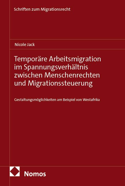 Produktbild: Tempor&auml;re Arbeitsmigration im Spannungsverh&auml;ltnis zwischen Menschenrechten und Migrationssteuerung