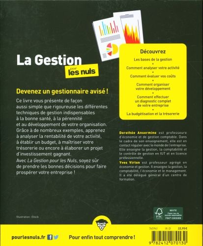 Produktbild: La gestion pour les nuls