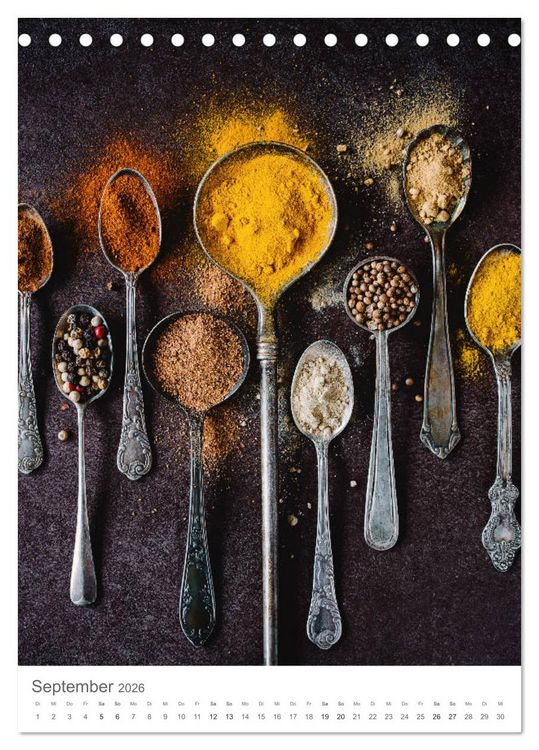 Produktbild: Mystic Food Dunkle K&uuml;chen-Stillleben (Tischkalender 2026 DIN A5 hoch), CALVENDO Monatskalender